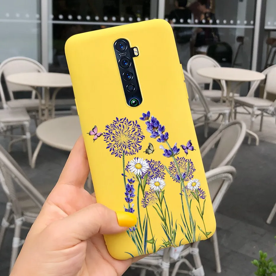 Cute Printed Liquid Silicone Soft TPU Phone Case, Bumper Back Cover