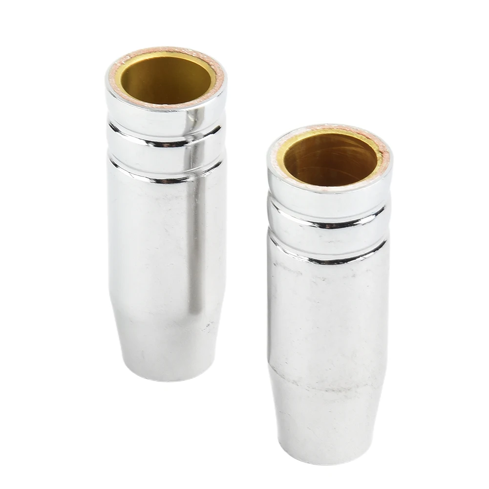 2pcs Conical Nozzle Guards 15mm Inner Hole For Binzel Style Welding Welder MIG MB25 Gas Push Nozzle Shroud Soldering Equipment 2pcs conical triangular flask silica gel plug laboratory chemical equipment specifications