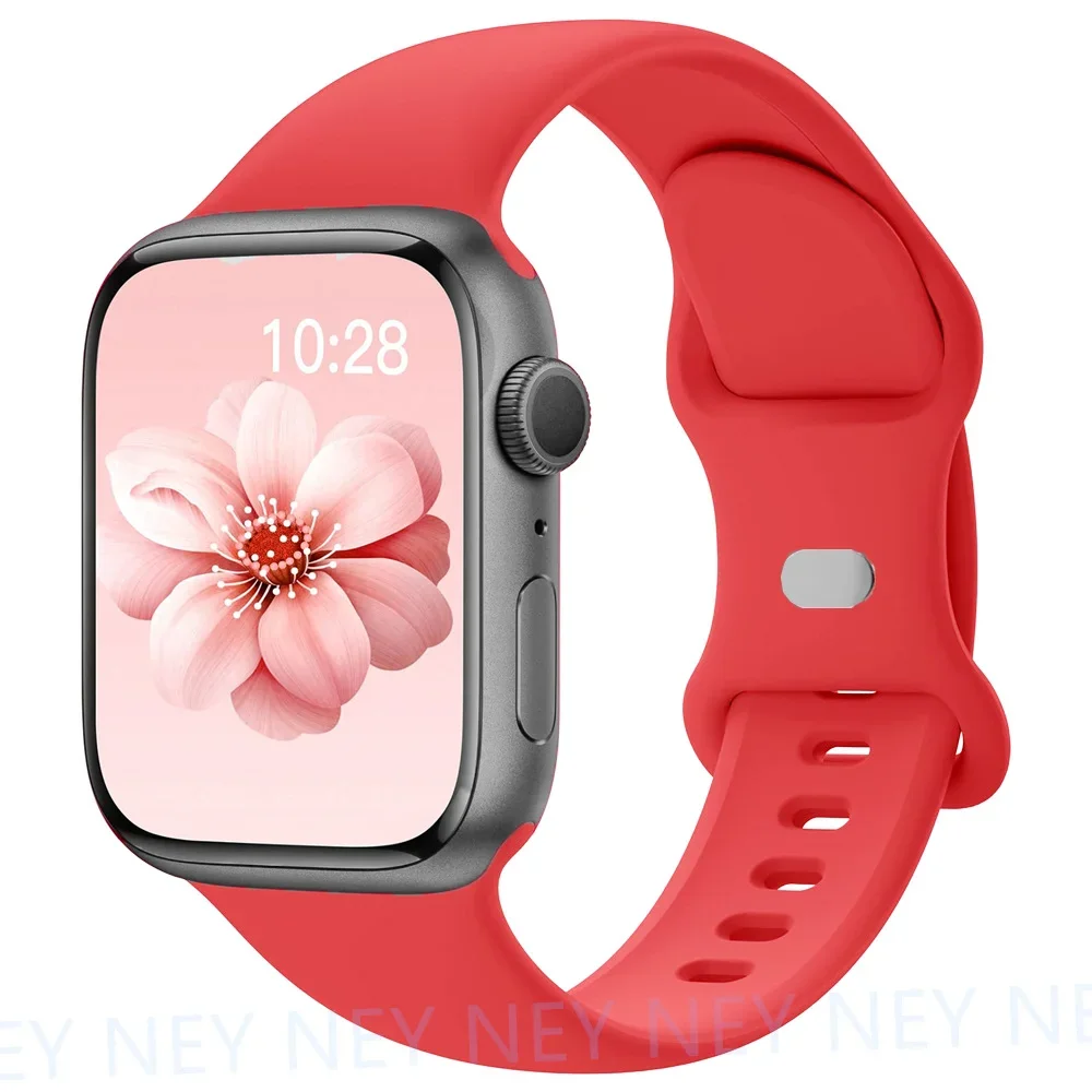 Premium Silicone Sport Band for Smartwatch - Versatile Wrist Bracelet