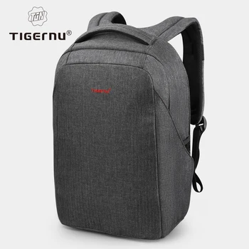 Tigernu Anti Theft Backpack Men USB Port Computer Backpacks For Men Bagpack Schoolbag 15.6inch Backpack Bags Travel Bag Knapsack 1