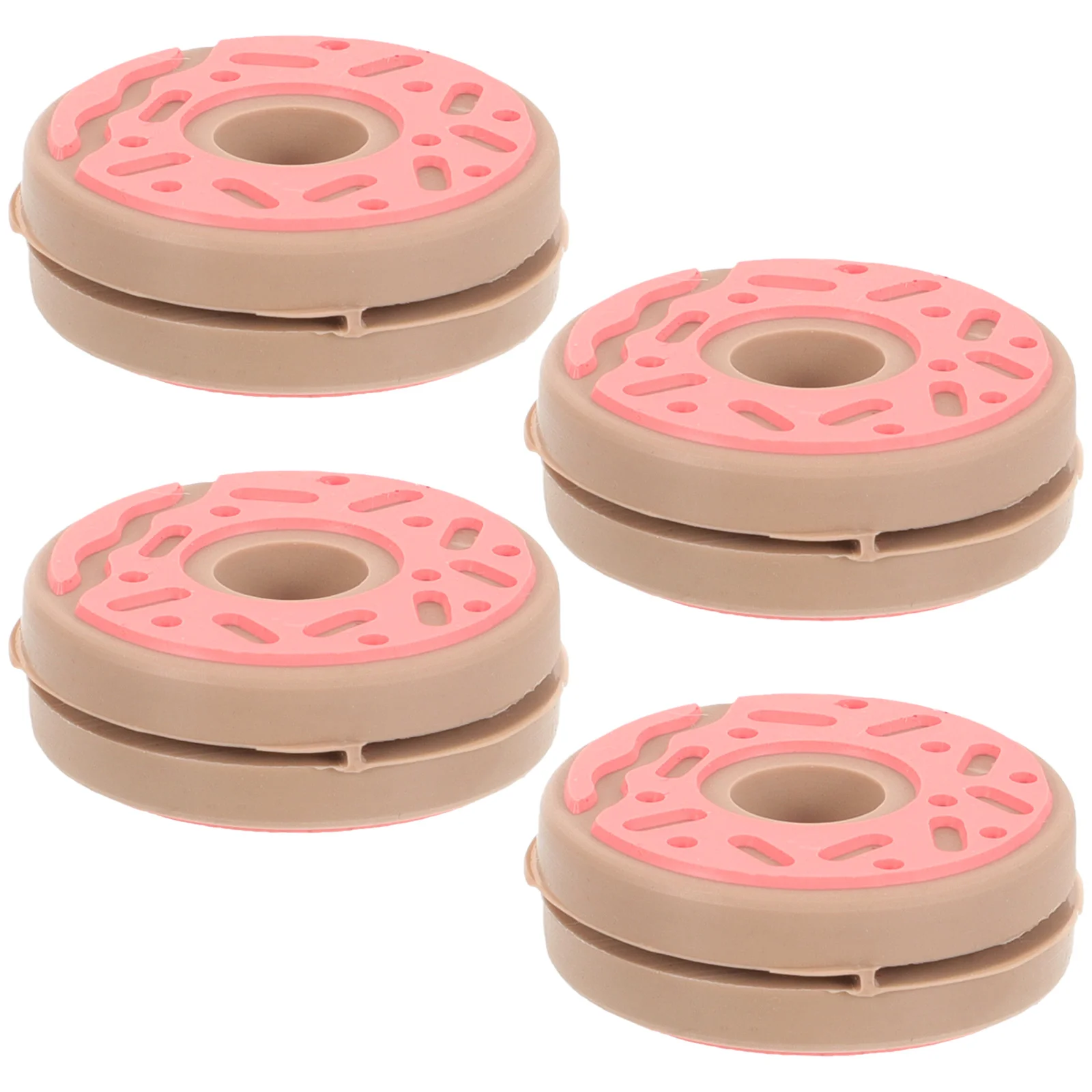 

Doughnut Tennis Racket Dampers Small Silicone Tennis Racket Damper Doughnut Flower Shocks Absorbers Racket Supplies