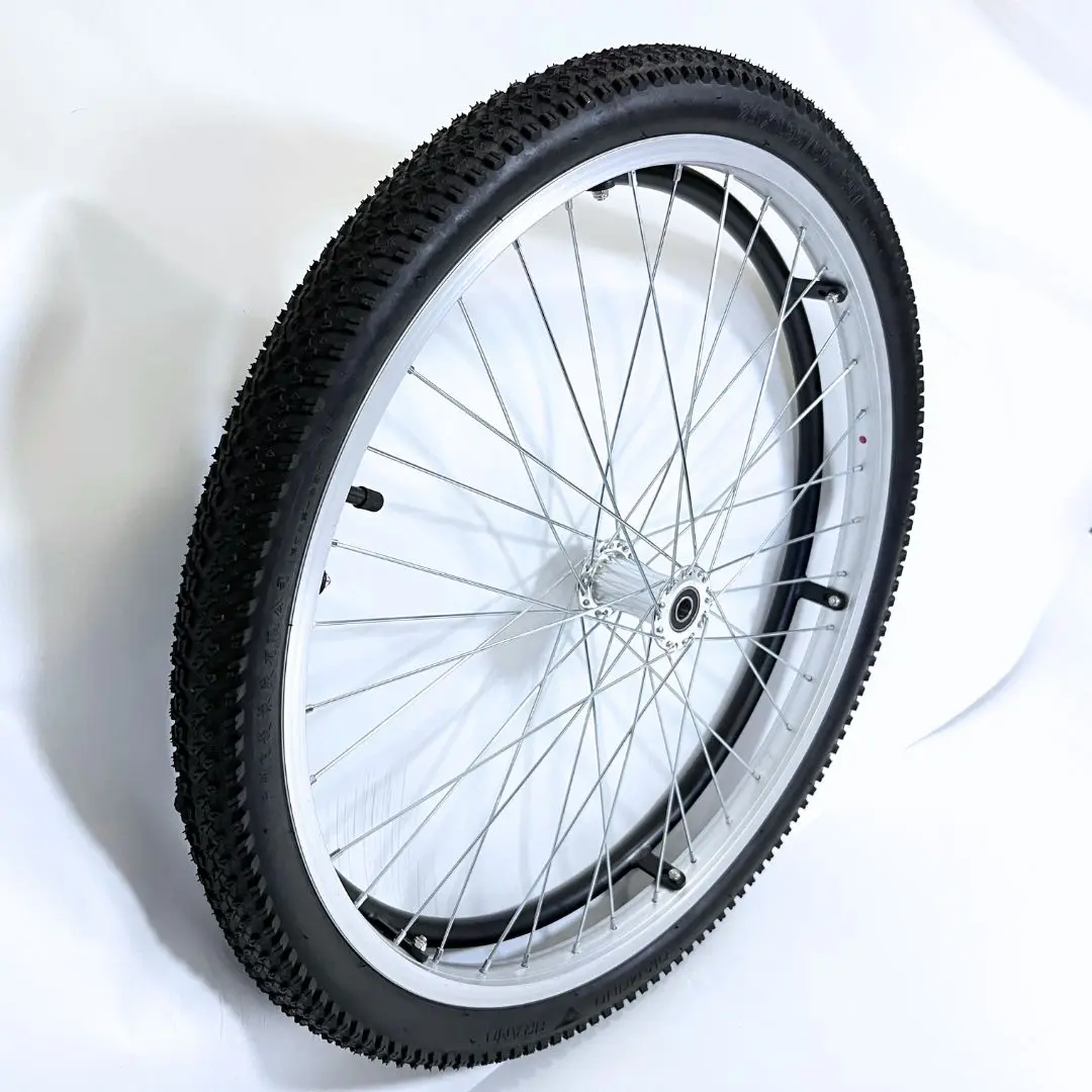 24 Inch Heavy Duty 36 Spoke Off Road Wheelchair Wheel