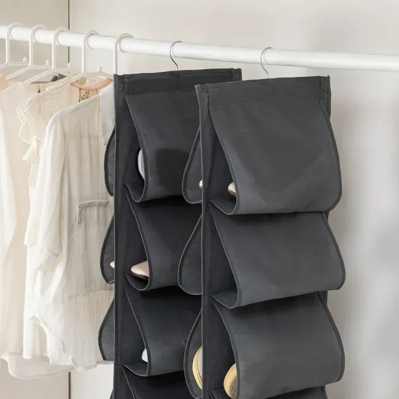 Shoe Storage Hanging Bag 12 Compartments Home Wardrobe