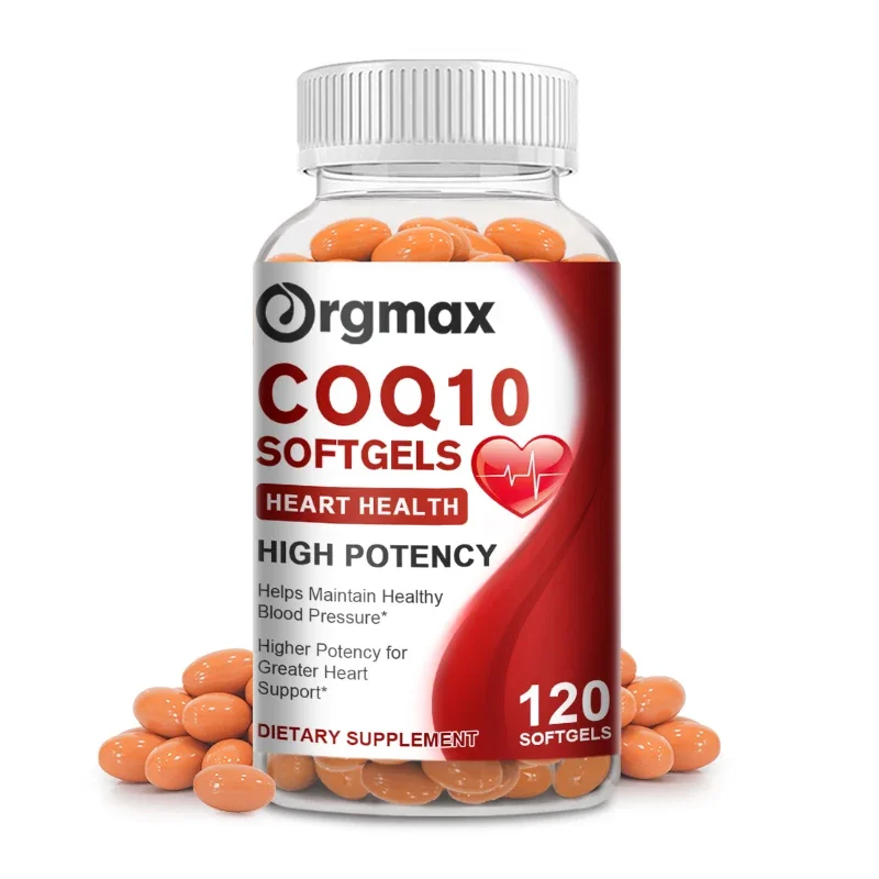 Organic 300mg Ultra High Absorption COQ10 Coenzyme Q10 Blood Vessels & Heart Health Blood Pressure Balance for Old People