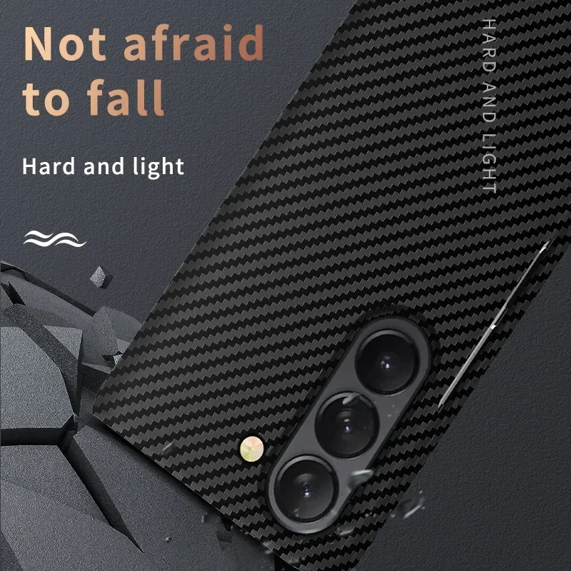 Premium Slim Carbon Fiber Phone Case - Drop-proof Shockproof Luxury Protector Cover