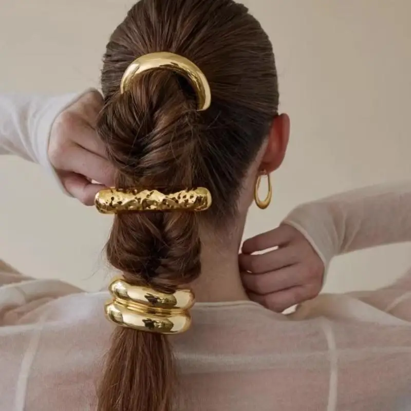 U-Shaped Metal Hair Bands Ropes Headband Elastic Scrunchies Hairband Tools Fashion Women Hair Accessories hair accessory