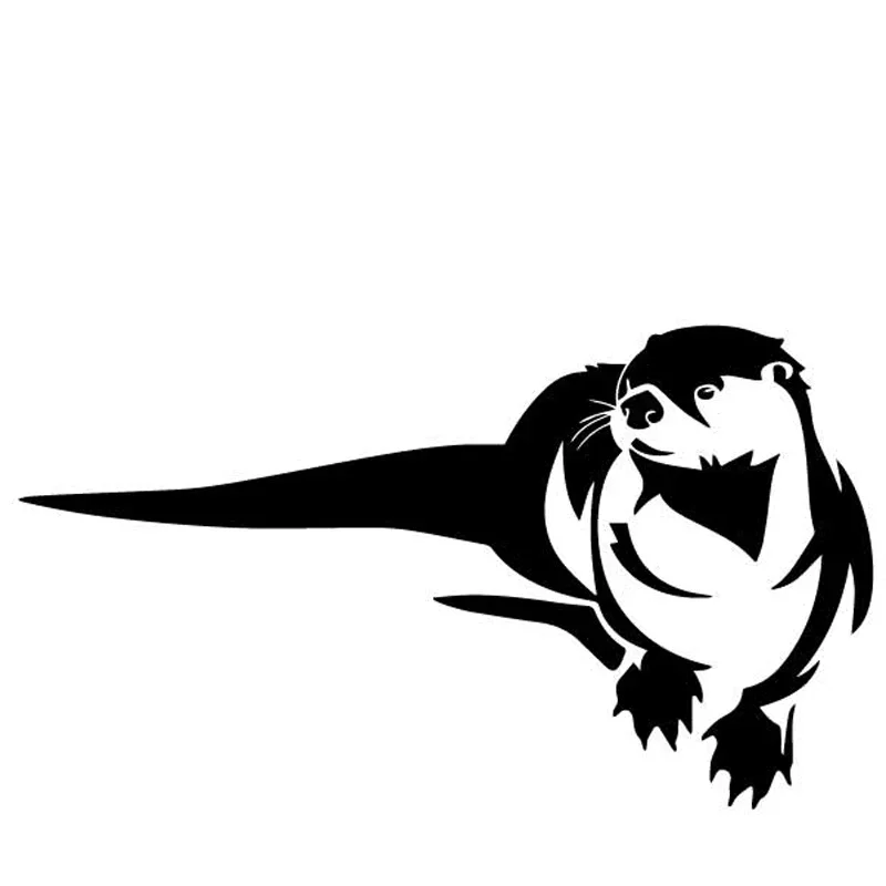 

Креативная наклейка с изображением животных, автомобильный декор, ПВХ наклейка, декоративные аксессуары, креативный солнцезащитный водонепроницаемый