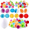 4pcs Paired with Smart Eggs Infant Early Education Toys Baby Twisting Eggs Simulated Egg Toys Color Object Cognition TMZ 1
