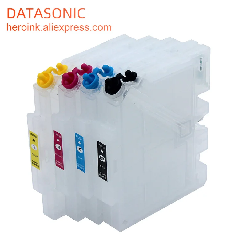 F-INK Cartucho De Tinta Recargable Vacío Compatible Para Sublijet Sawgrass Virtuoso SG400 Y