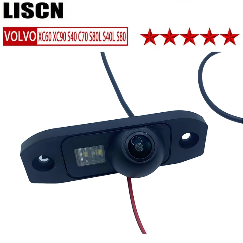 HD 백업 후방 카메라, 볼보 S60 S60L 2011 2017 나이트 비전, 방수 백업 주차 후진 카메라
