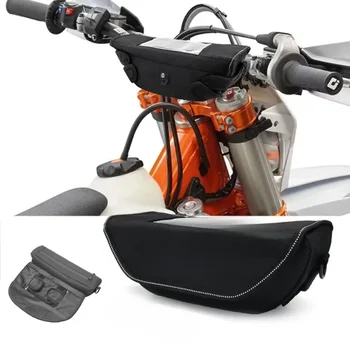Borsa da manubrio per moto impermeabile con custodia per telefono touchscreen Borsa da viaggio per moto BMW Kawasaki Triumph