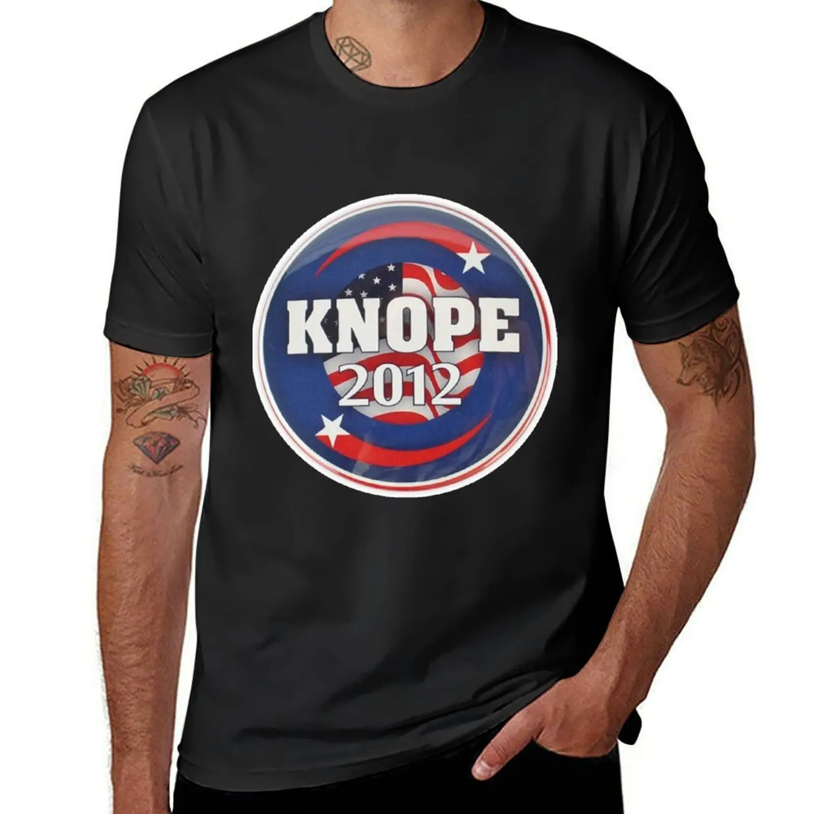 Knope 2012 T-Shirt heavyweights cute clothes boys whites vintage clothes oversized t shirts for men