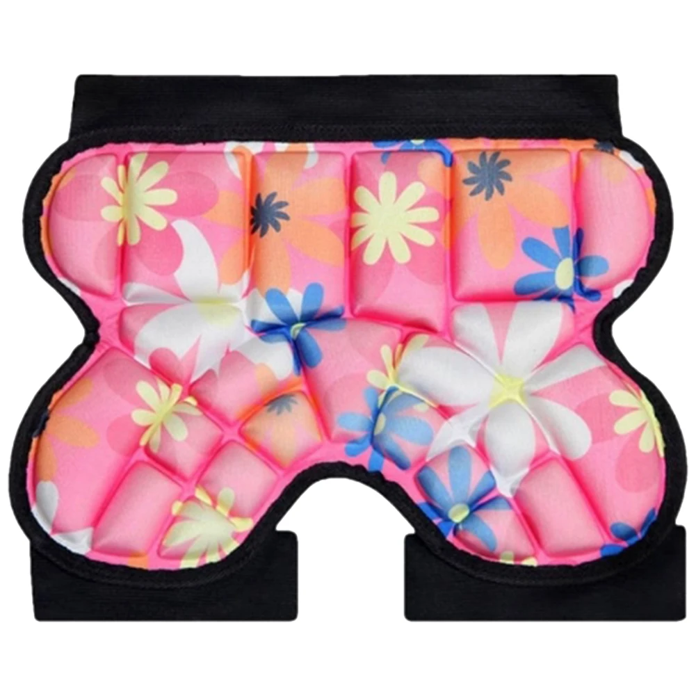 Kids Snowboard Padded Pant Breathable 3D Padded Hip Protective Short Shock Absorbing Adjustable Most Sports Roller Skating