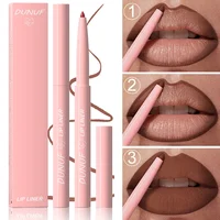 12Color Waterproof Lip Liner Pencil Dark Red Brown Lipstick Pencil Lip Outline Nude Matte Lipstick Crayon Contouring Tint Makeup 2