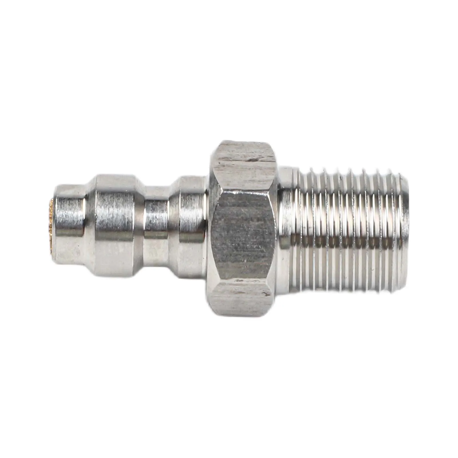 8mm Quick Connect Check Valve Assembly with Filter for High Pressure Pump Refill M10x1 Stainless Steel Fitting