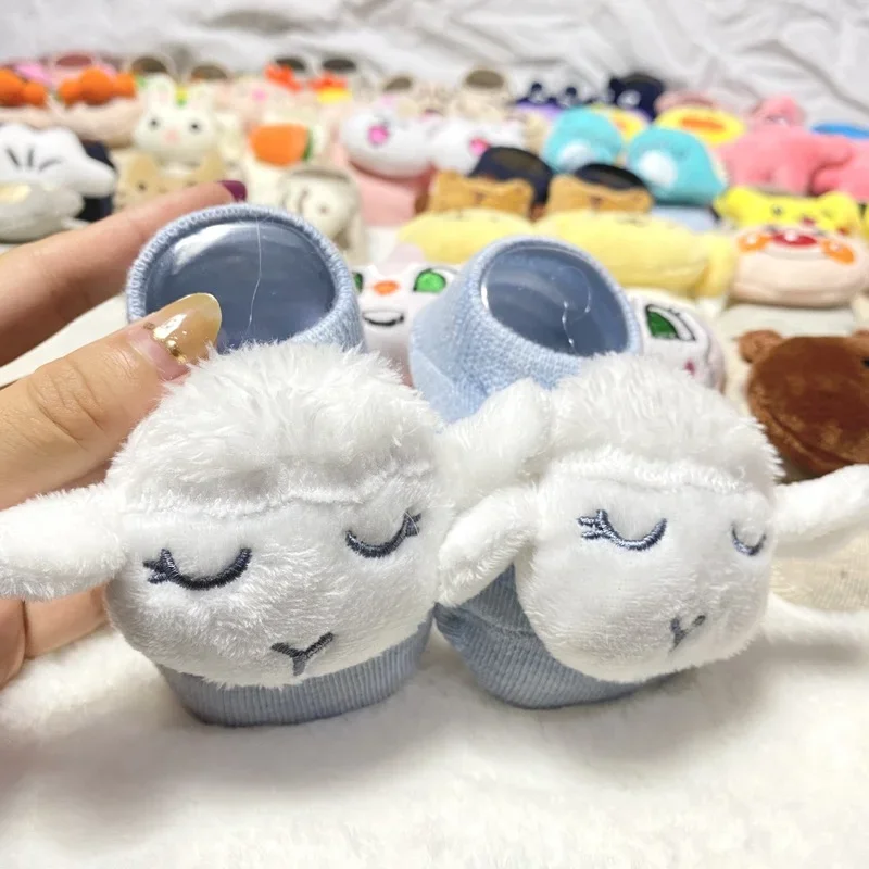 

Baby Toddlers Home Floor Non-slip Dispensing Socks Cartoon Doll Cotton Socks for 0-3Y Girls Boys Kids Newborn Infant Clothes