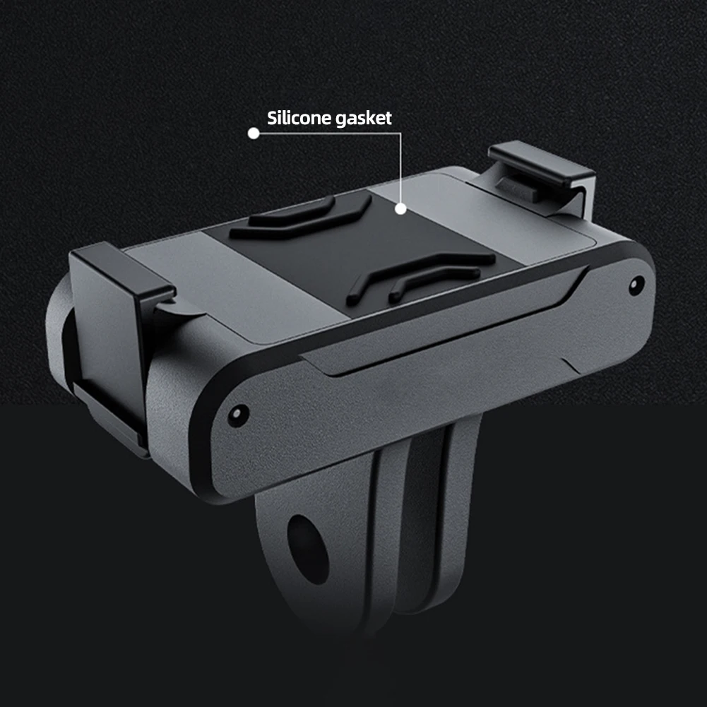 DJI 액션 3 용 마그네틱 어댑터 마운트, 셀카봉 베이스, 분리 방지 액션 카메라 어댑터, 180 도 자유 회전