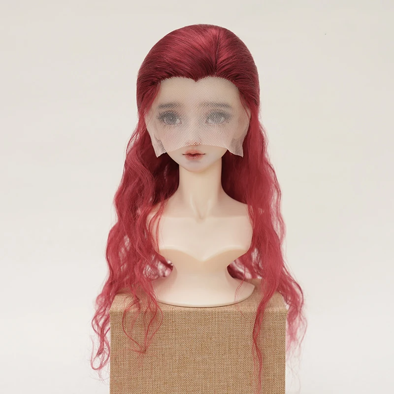 

1/6 1/4 1/3 BJD Ancient Costume Wigs Hanfu Retro Hairstyle Long Hair Samurai Wig For YOSD SD13 ID72 Uncle Doll Accessories A1428