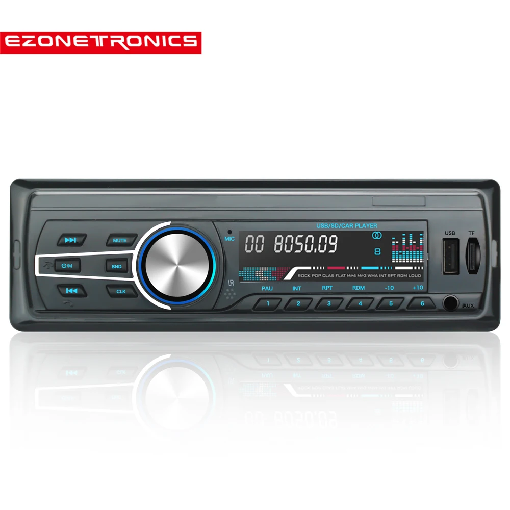 Autoradio Stereo Player Bluetooth Phone Audio Auto Aux-In Mp3 Fm/Sd.Mmc/Usb/1Din/Telecomando 12V Vendita Universale Nuovo Jq1583