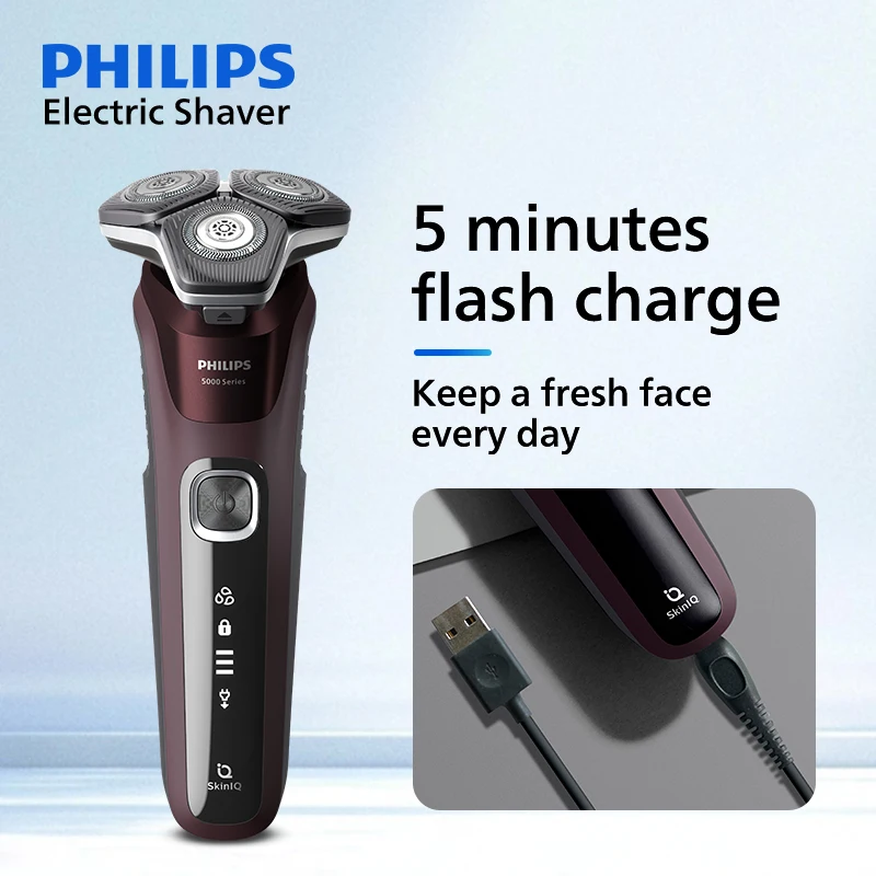 PHILIPS S5831 Electric Shaver Skin IQ Razor 5D Floating