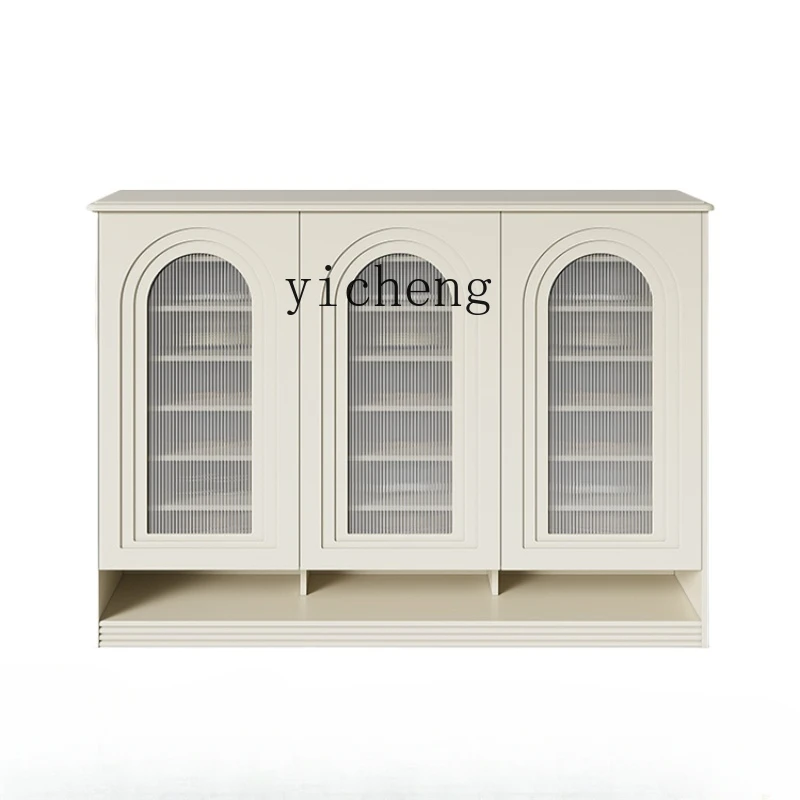 

Tqh Cream Style Shoe Cabinet Entrance Cabinet Integrated Home Indoor Large Capacity Shoe Cabinet Living Room Hallway