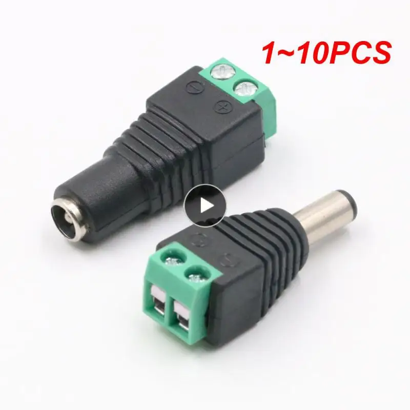 

1 ~ 10 шт. bnc разъем постоянного тока BNC Штекерный разъем Коаксиальный CAT5 видео балун адаптер штекер для светодиодных лент освещения камеры видеонаблюдения
