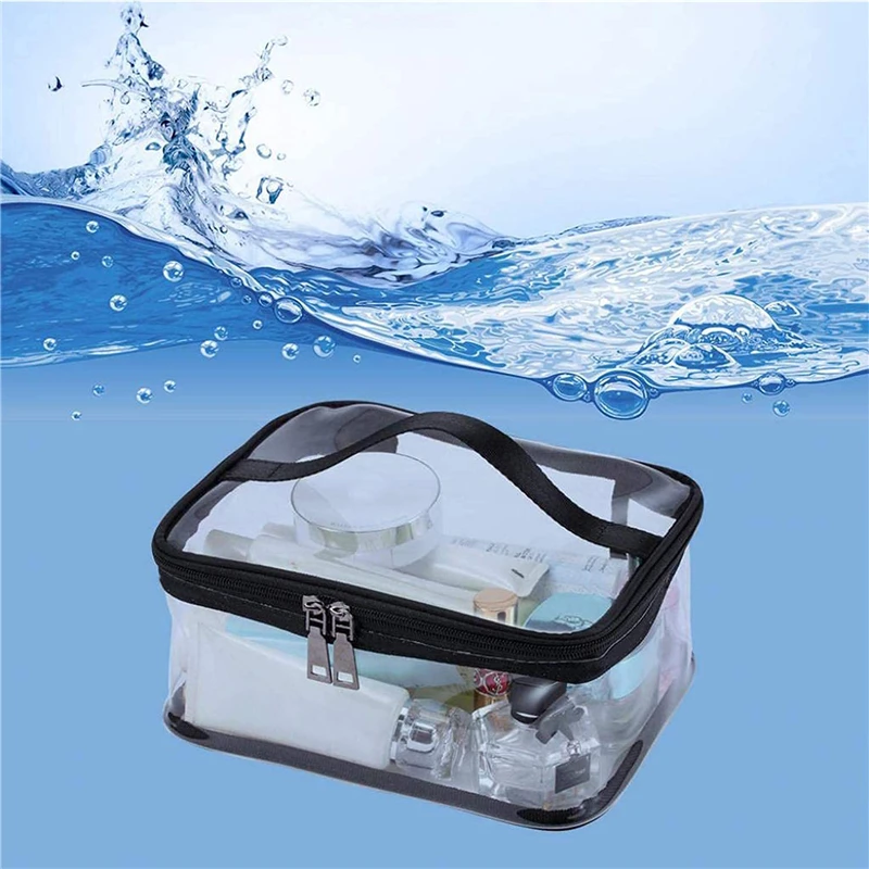 ThickeningClear Makeup Bag, Large Waterproof Cosmetic Bag, Portable And Transparent Travel Case For Women High Quality Product 4