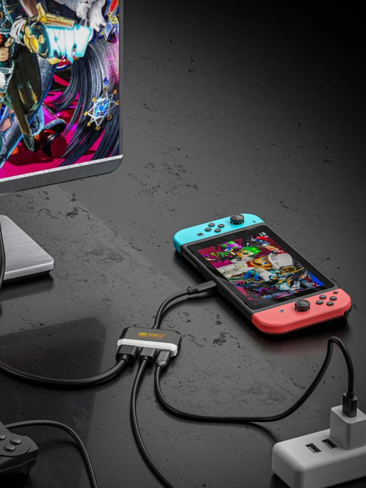 dock nintendo switch dock steam deck RGB docking station hub usb c hdmi Multi-port usb 3.0 adapter type c for Iphone dex