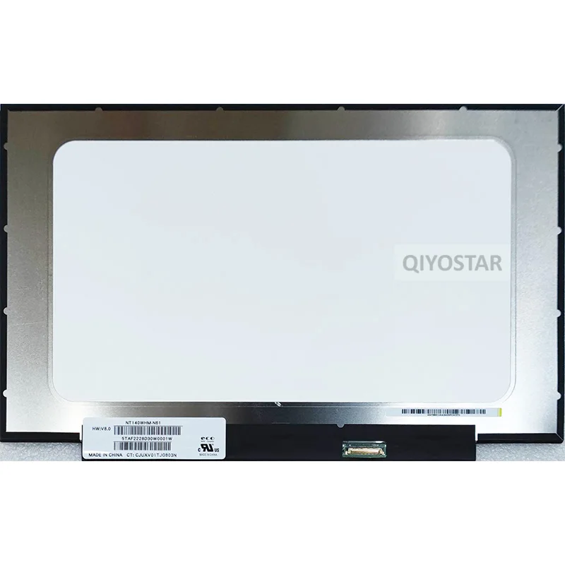 Display Notebook 14 Pollici HD Compatibile ASUS Lenovo NT140WHM-NS0 V8.0