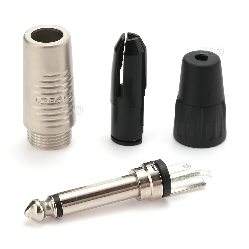 6,35 mm 2 3-poliger Stereostecker 1/4 Zoll Mono Headset Audio Mikrofon SolderRP3C-B RP2C TRS Lautsprecher Gitarre TS-Anschluss – Detail 22