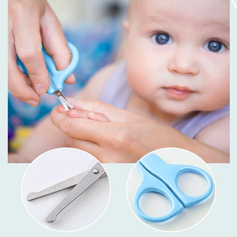 Baby Nail Repair Tool  Round Head Safety Scissors  Nail Clippers Do Not Hurt Hands Remove Bacteria To Prevent Scratch Infection 4