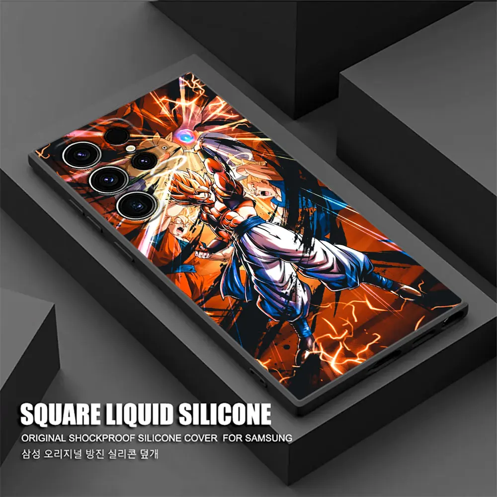 DBZ Anime Super Saiyans Goku Gogeta Vegeta Protective Phone Case