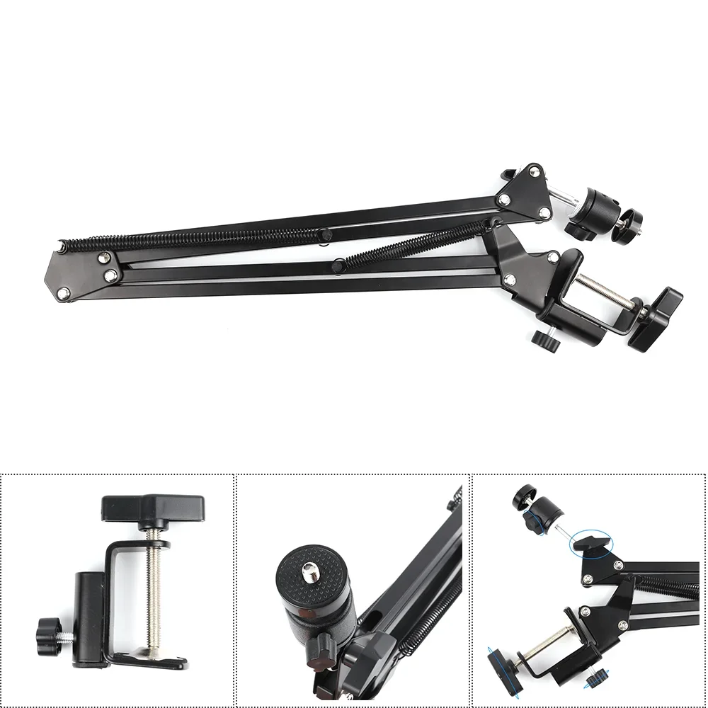 1080P 4K HD Industrial Microscope 150X  C-Mount Lens 48MP/13MP Digital Camera HDMI USB-C VGA Measurement For PCB Soldering DIY 5
