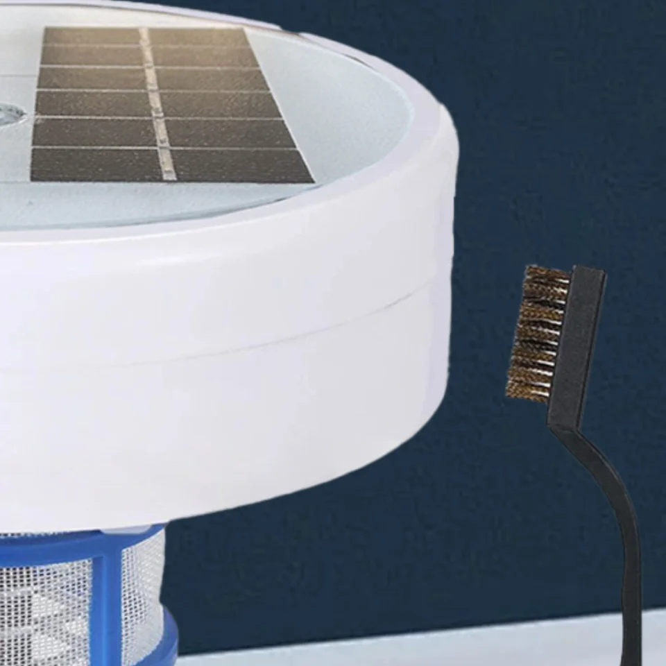 Solar Powered Copper Pool Ionizer with RGB Lighting