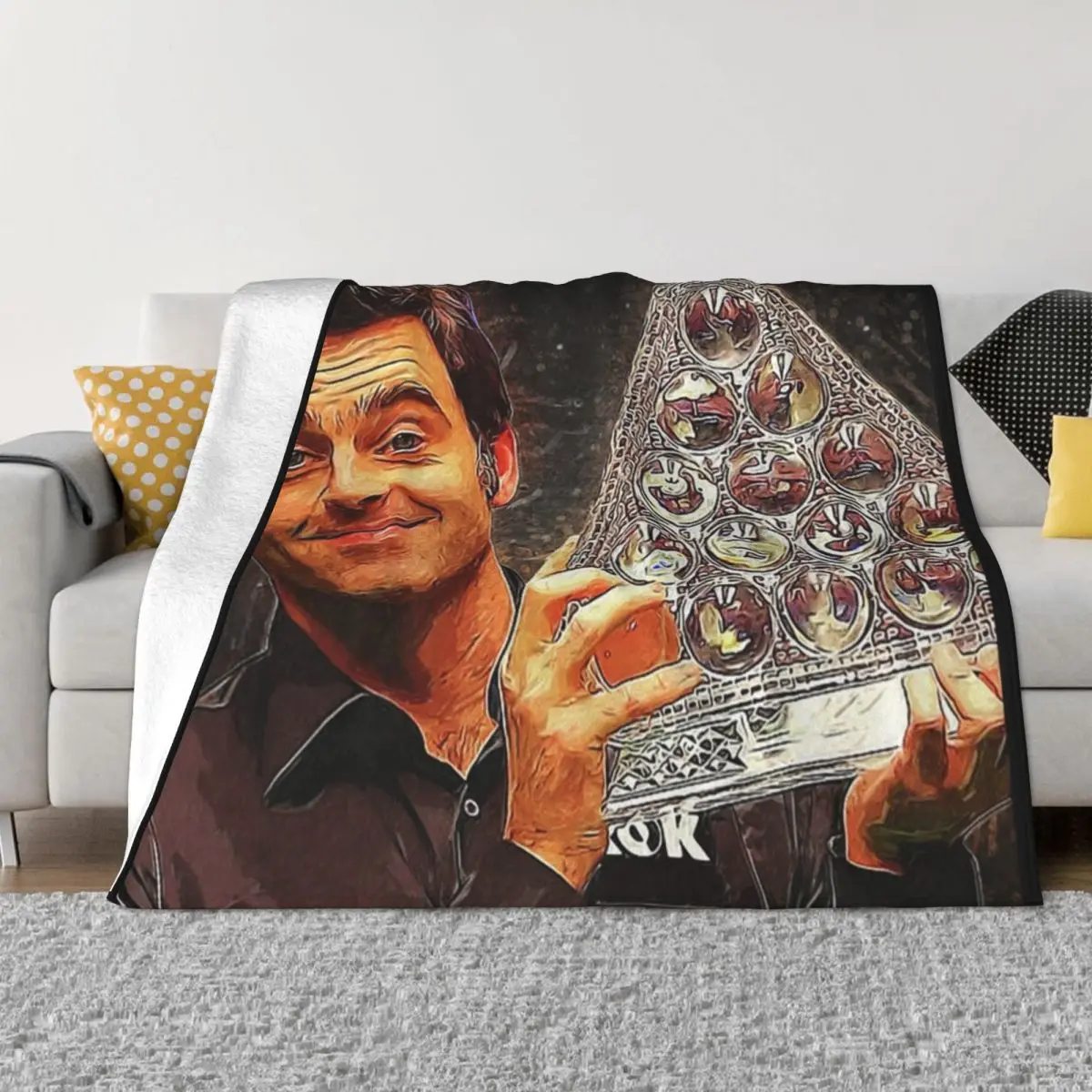 

The Rocket Ronnie O'Sullivan Throw Blanket Bed Fashionable Heavy Tourist Bed covers Blankets