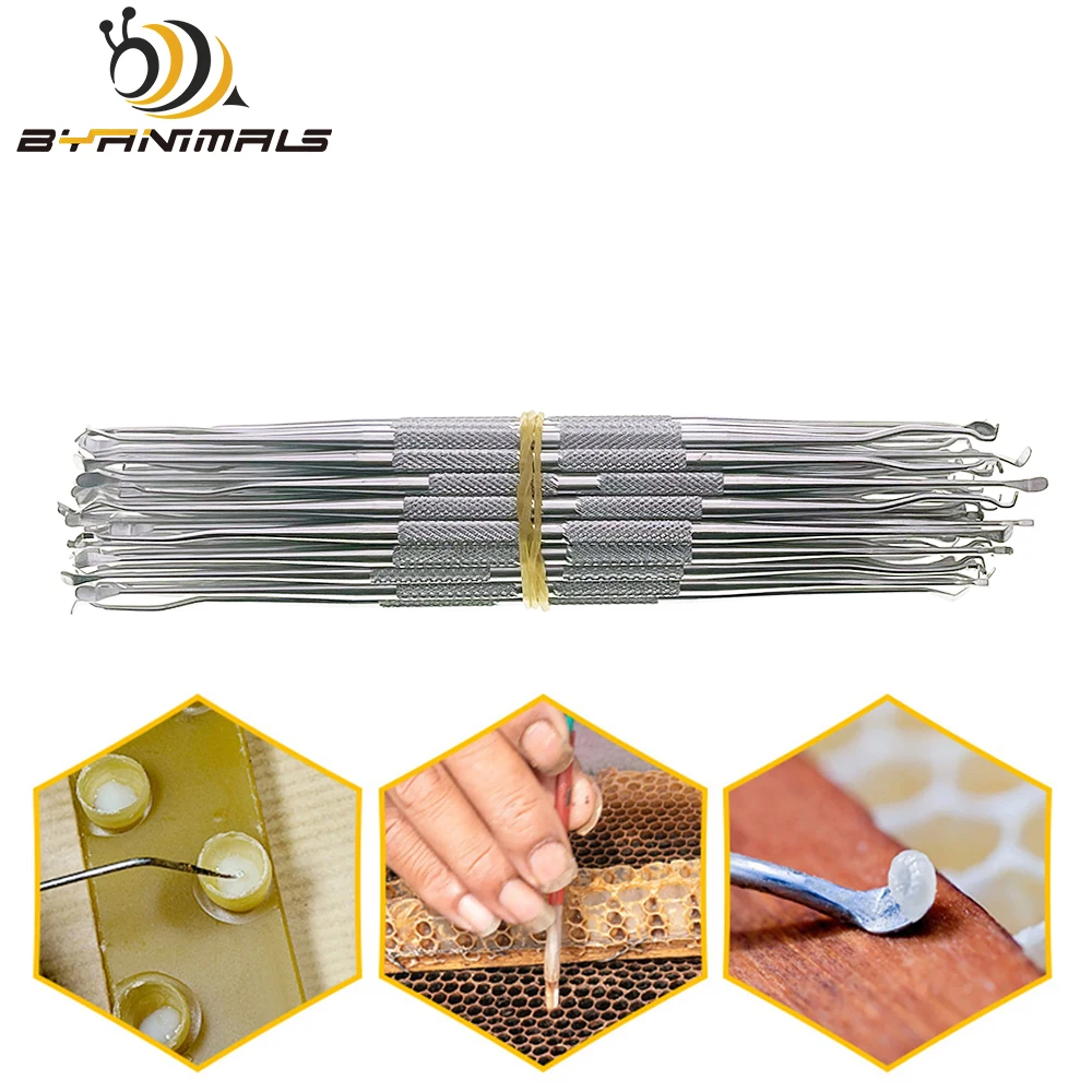 

10 шт., личинки из нержавеющей стали с нескользящим захватом