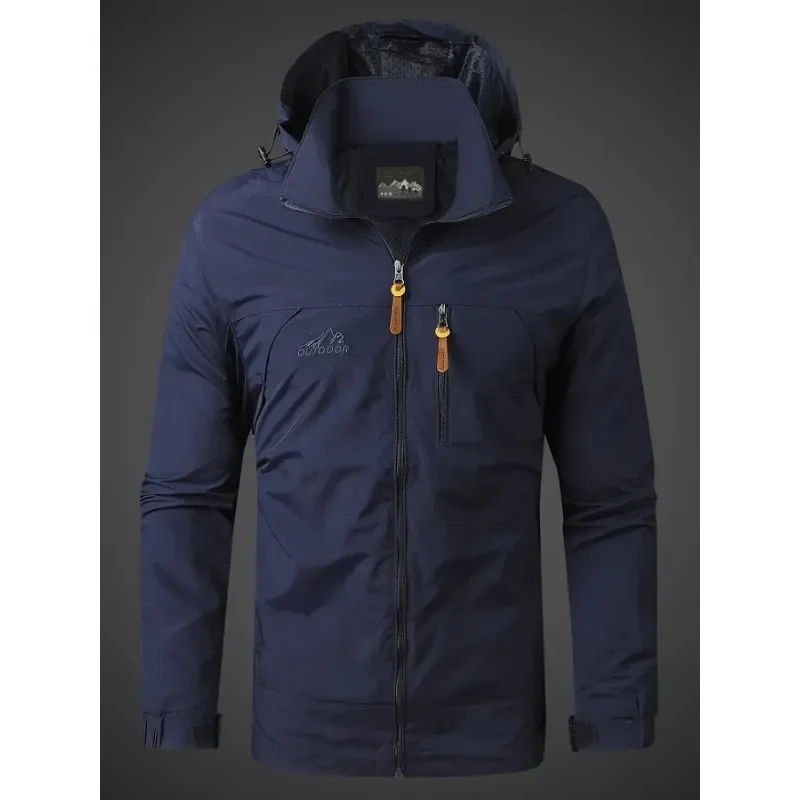 Waterproof Jackets Mens Coat Men Fashion Winter Parka Cold Padded