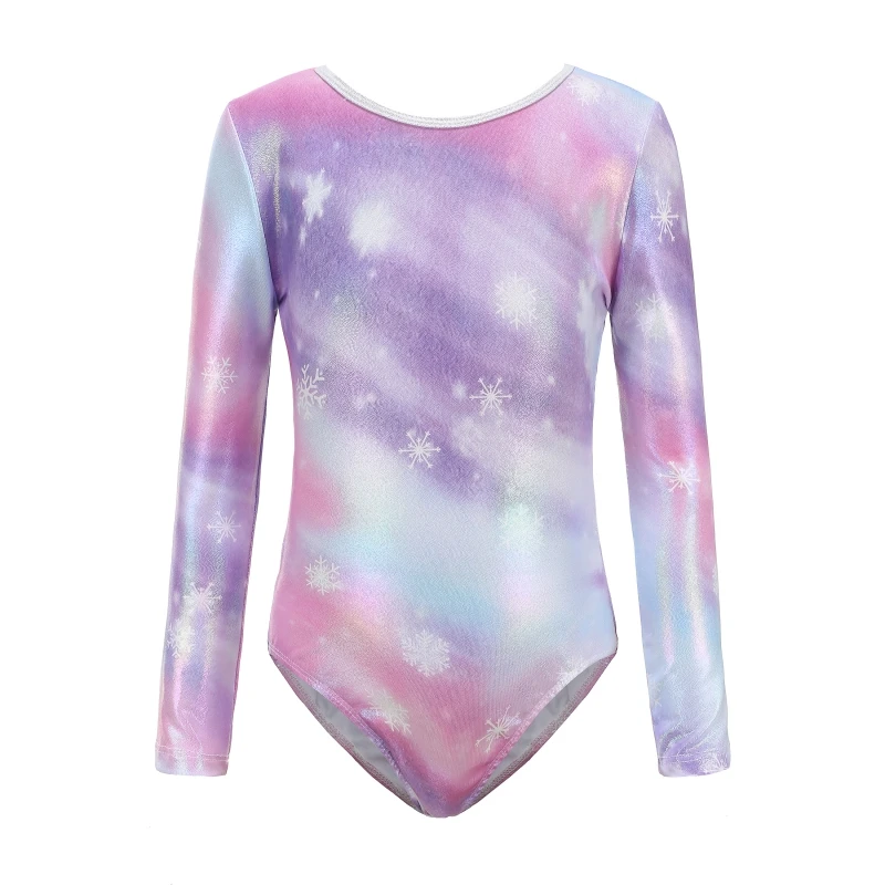Girls BodySuit Gymnastics Suit Dance Leotards