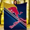 Red Bull Salzburg Sofa Blanket for Sofas Luxury Blankets & Throw Thin Wadding Blanket King Size Winter Bed Blankets Offers Plaid 3