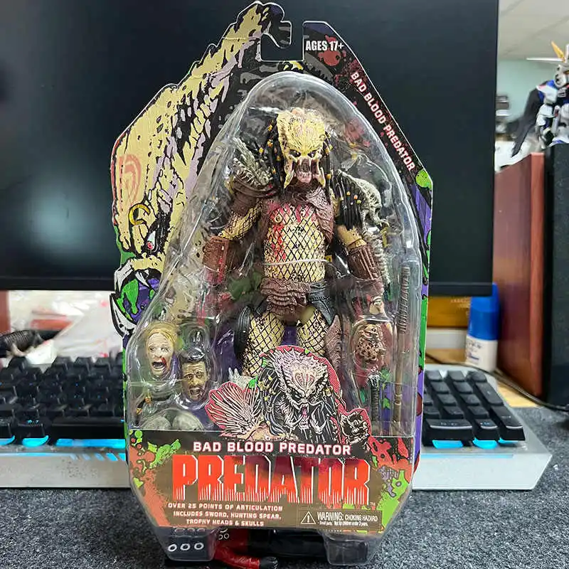 Bad Blood Predator フィギュア Predators 7 inch Scale Action Figure Series 12 Bad Blood