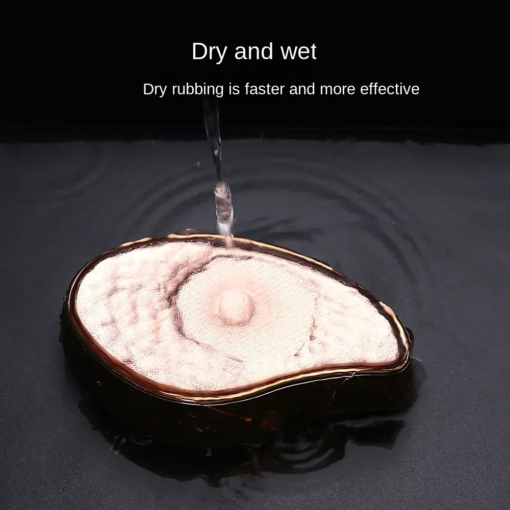 Nano glass foot grinder removing dead skin calluses heel grinding stone stainless steel double-sided board