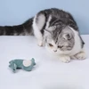 Pet Teeth Grinding and Anti Bite Toy Cartoon Plush Animal Cute Doll Self Fun and Soothing Pet Cat Toy Suitable for Home Play 5