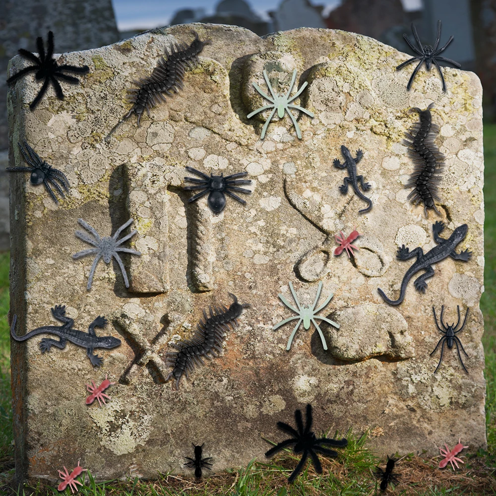 scarafaggi di plastica realistici per scherzi, & feste di halloween