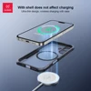 Xundd Case For Samsung Galaxy S25 Ultra S25 Plus S24 Ultra Magnetic Case with Holder PC+TPU Clear Cover For Samsung S25 Ultra 5