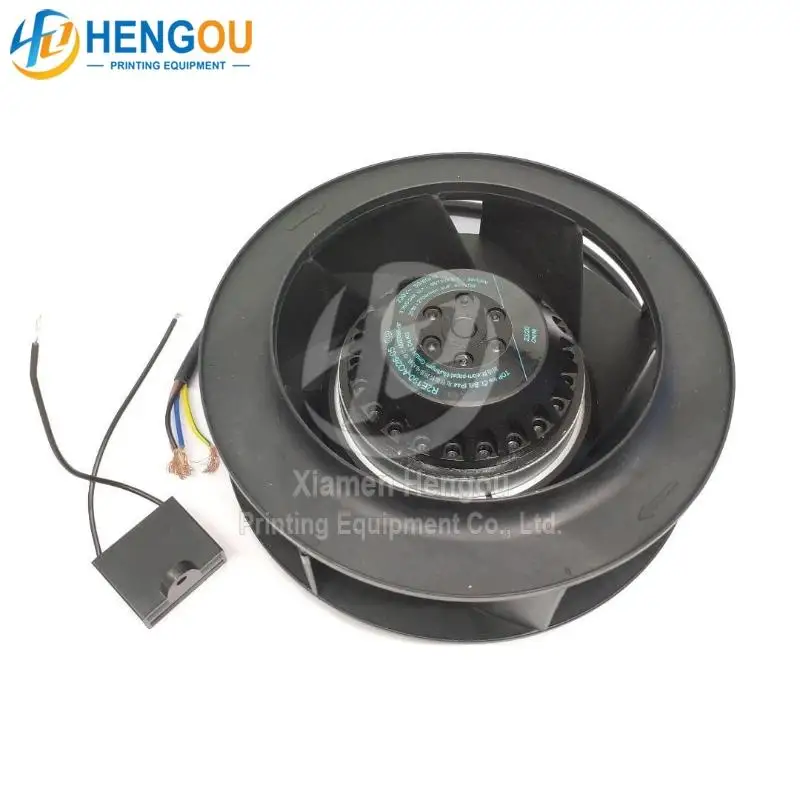 

190x134x52mm 61.115.2501 Fan R2E190-AE77-62 AC230V Heaters Centrifugal Fan Heidelberg Electric Box Cooling Fan R2E190-AE77-62