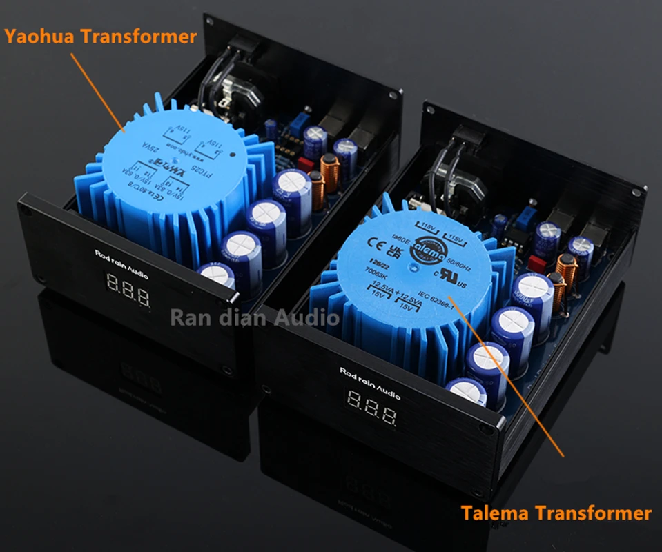25W Talema 변압기 DC 선형 안정화 전원 공급 장치 DC5V 9V 12V 19V 24V 초저잡음 하이 엔드 오디오에 적합