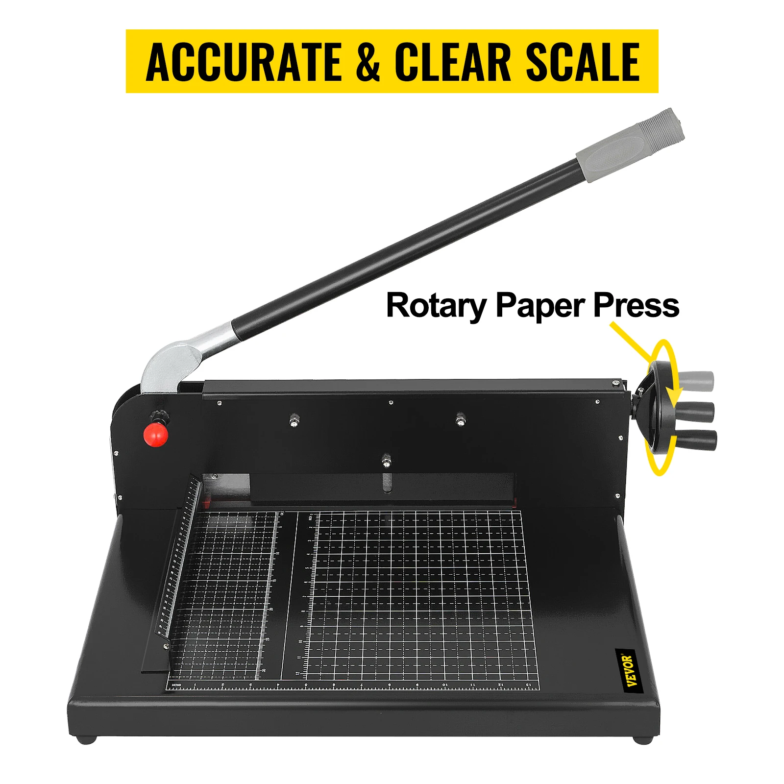 Manual Paper Cutter Guillotine Trimmer for Office Laboratory