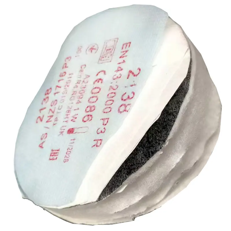 Lot 10 Paires Filtres 2138 P3 R pour Masque Anti-Poussière