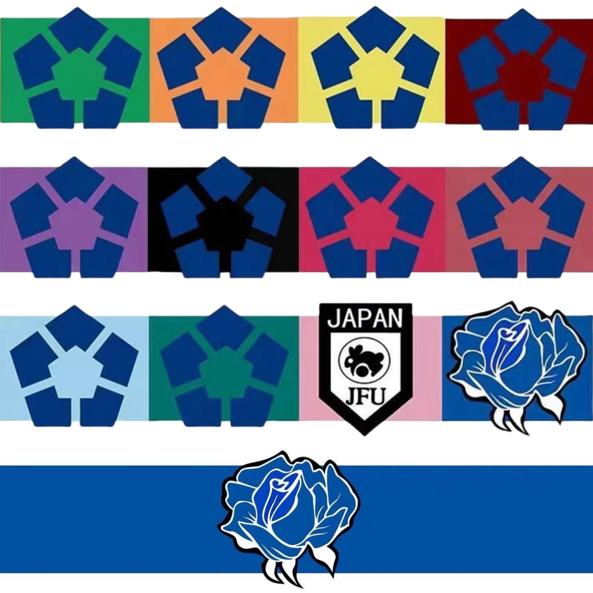 Anime BLUE LOCK Football Armband ISAGI Kaiser Reo Shidou Sae Nagi Ness Guard Uniform Armband Cospaly Soccer Arm-badge