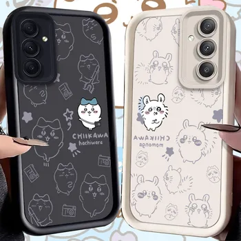 C-Chiikawas Case for Samsung Galaxy S24 S23 S22 S21 Ultra Plus S20 FE A55 A54 A53 A52 A52S A51 A50 A50S A35 A34 Soft Cover Funda